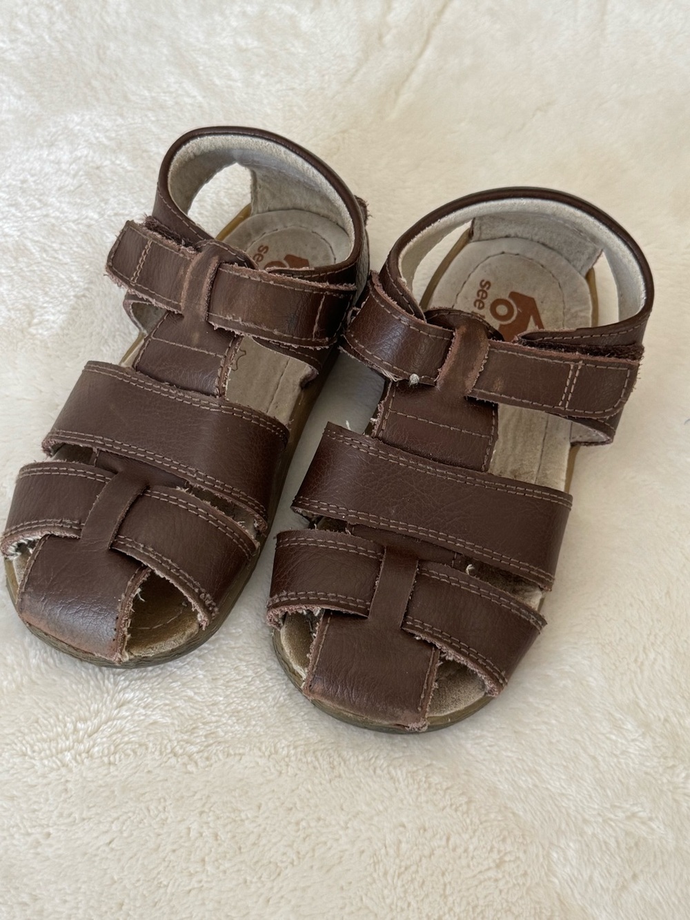 See Kai Run Jude IV Leather Sandals